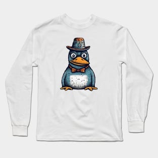 Hat Pengui Long Sleeve T-Shirt